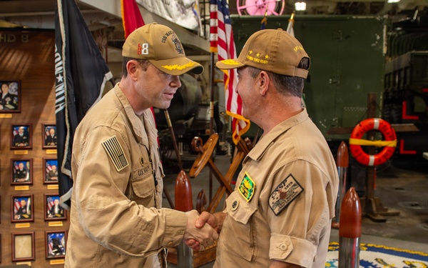 SWOBOSS Visits USS Makin Island