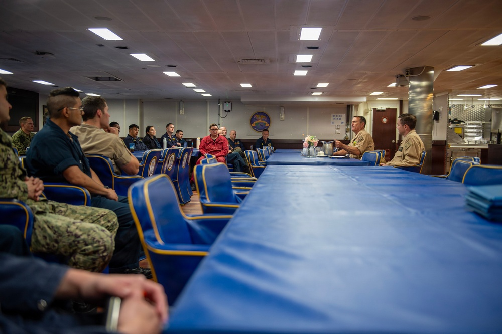SWOBOSS Visits USS Makin Island