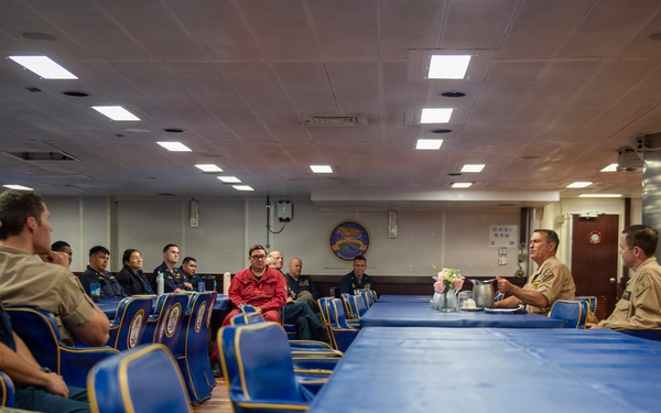 SWOBOSS Visits USS Makin Island