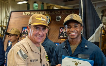 SWOBOSS Visits USS Makin Island