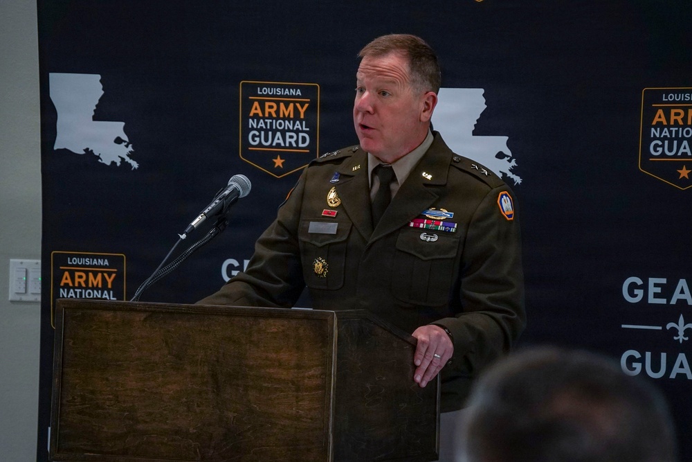 La. National Guard hosts ribbon cutting for new Camp Minden Collective Training Facility