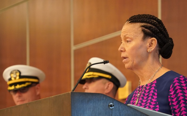 Navy Expeditionary Reload Battalion Ten Change of Command onboard Cheatham Annex