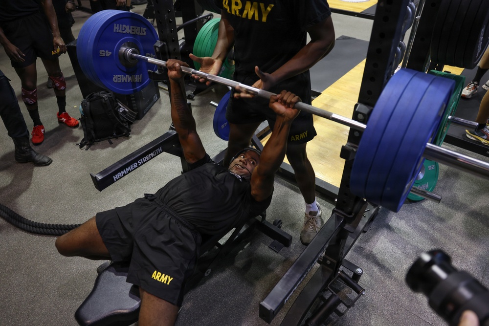 U.S. Army Powerlifting competition