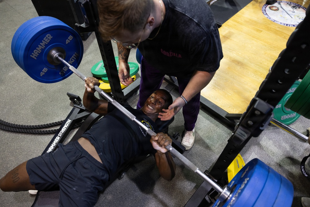 U.S. Army Powerlifting competition