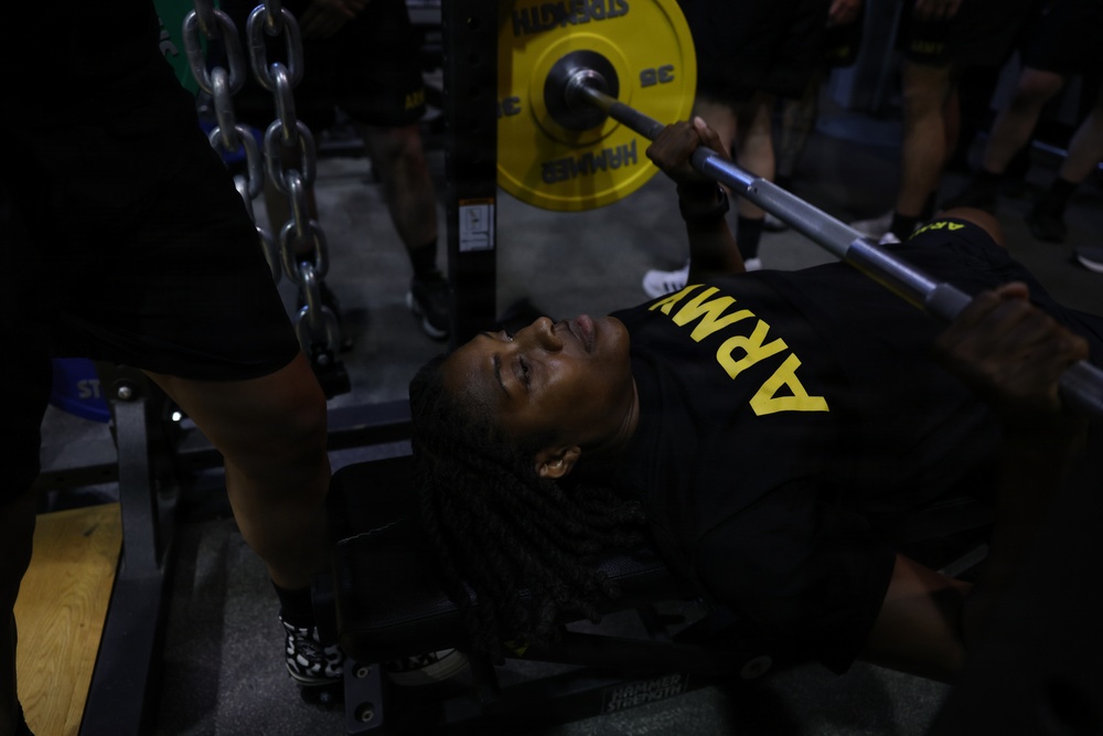 U.S. Army Powerlifting competition