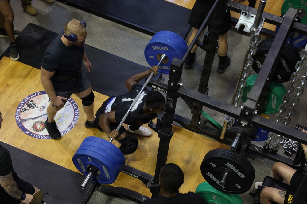 U.S. Army Powerlifting competition