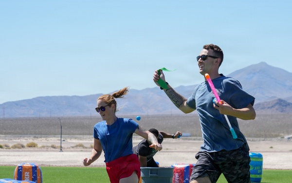 Airmen Celebrate Freedom 250 at Creech AFB