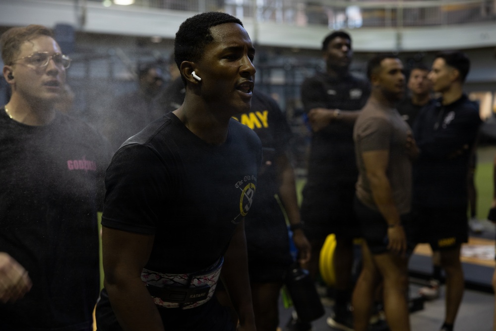 U.S. Army Powerlifting competition