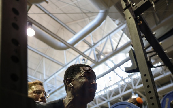 U.S. Army Powerlifting competition