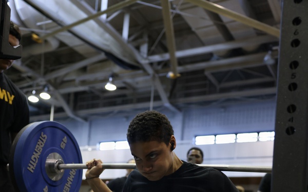 U.S. Army Powerlifting competition
