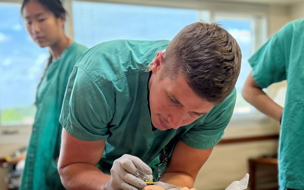 Army Nurse Summer Training Program prepares future military nurses through immersive training at Bayne-Jones Army Community Hospital