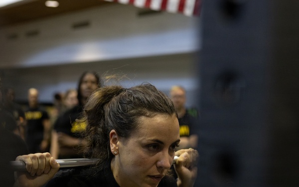 U.S. Army Powerlifting competition