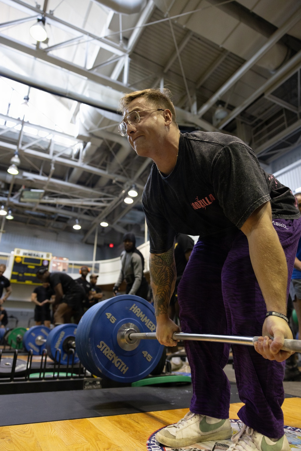 U.S. Army Powerlifting competition