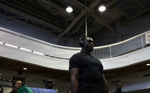 U.S. Army Powerlifting competition