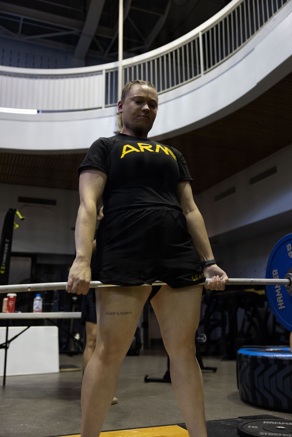 U.S. Army Powerlifting competition