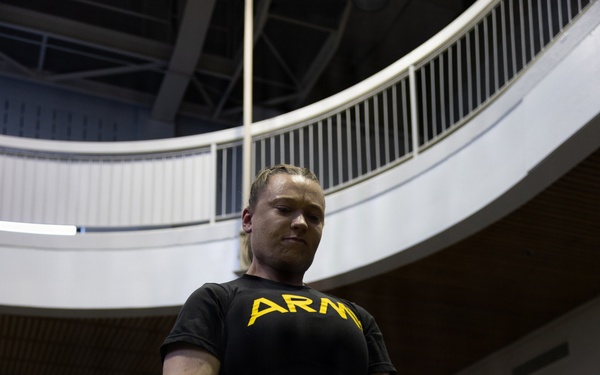 U.S. Army Powerlifting competition