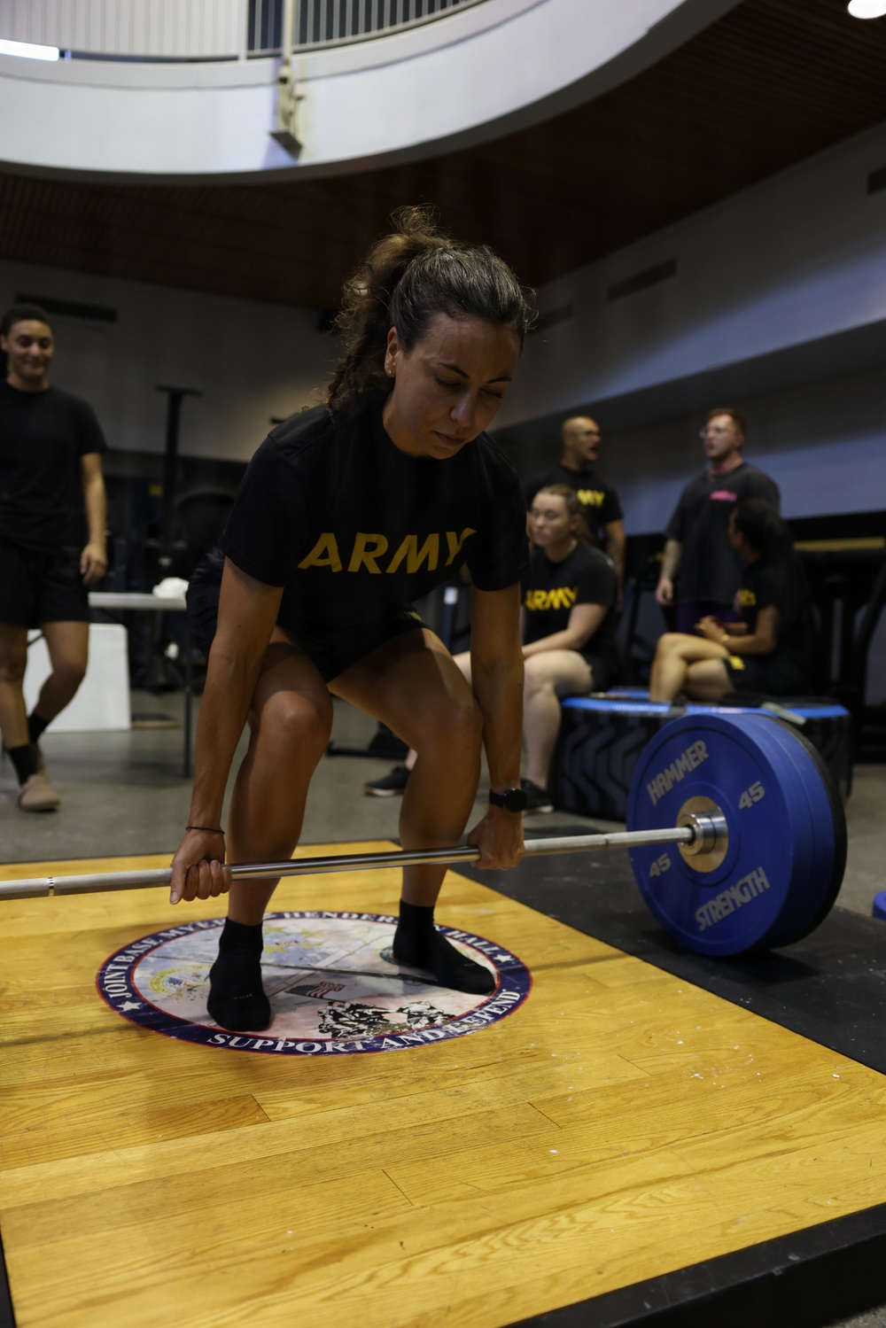 U.S. Army Powerlifting competition