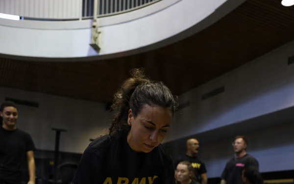U.S. Army Powerlifting competition