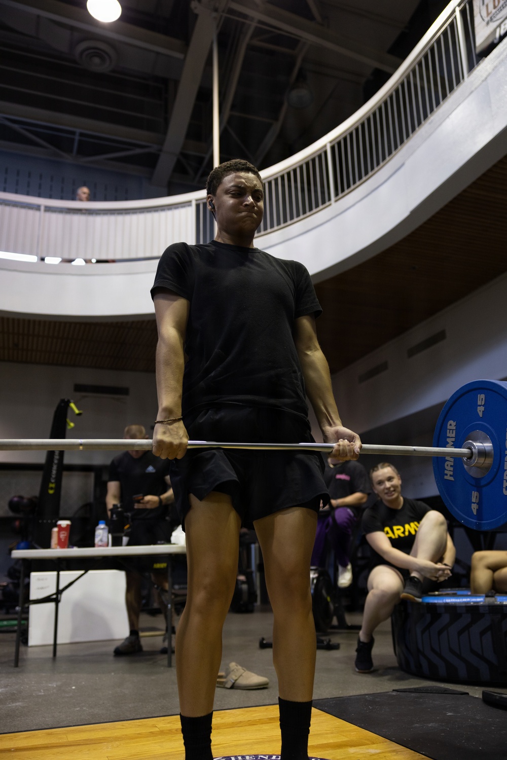 U.S. Army Powerlifting competition