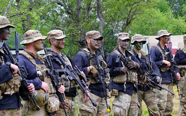 2-107th Cavalry Regiment Soldiers train with Serbian Armed Forces members during combat readiness exercise
