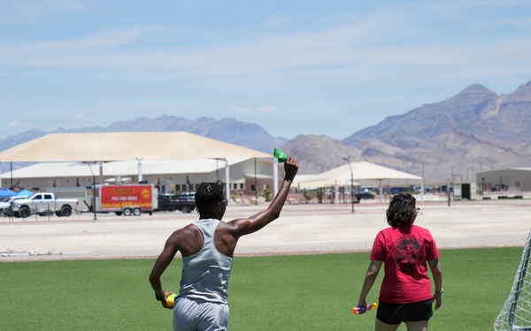 Airmen Celebrate Freedom 250 at Creech AFB