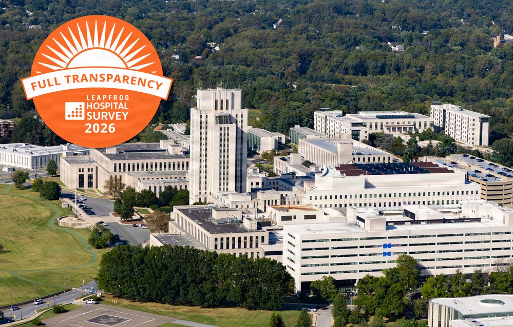 Walter Reed Receives Leapfrog Group's Full Transparency Badge