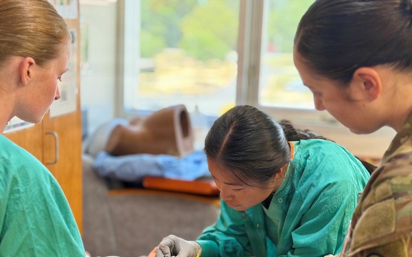 Army Nurse Summer Training Program prepares future military nurses through immersive training at Bayne-Jones Army Community Hospital