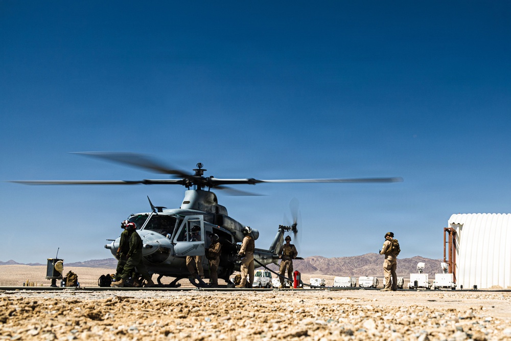 HMLA-267 conducts flight operations