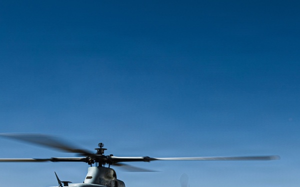 HMLA-267 conducts flight operations