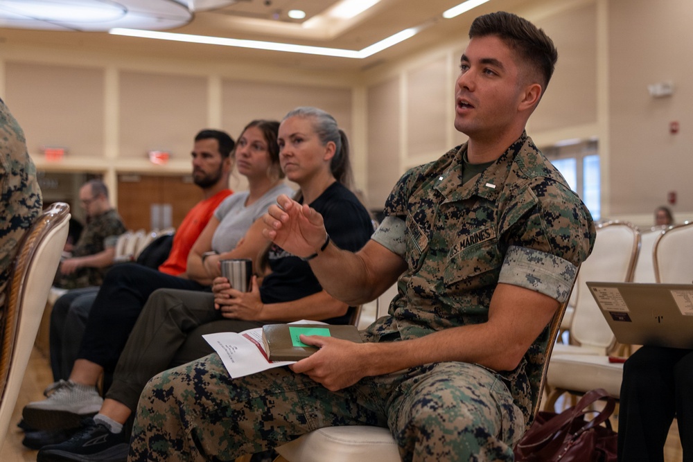 Marine Corps Total Fitness Implementation Training