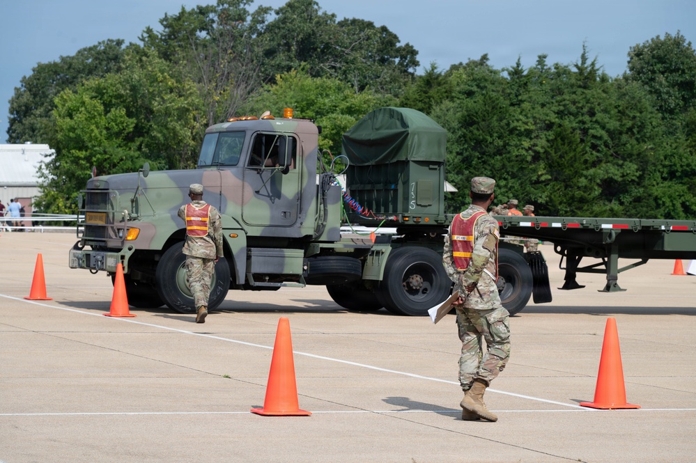 Army 88Ms dominate course at joint service truck rodeo