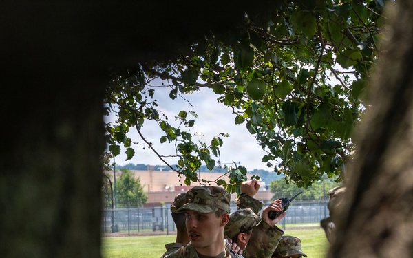 JTF-DC West Virginia National Guardsmen conduct radio etiquette training