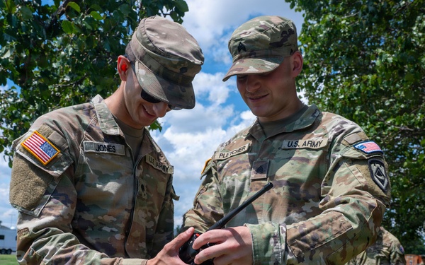 JTF-DC West Virginia National Guardsmen conduct radio etiquette training