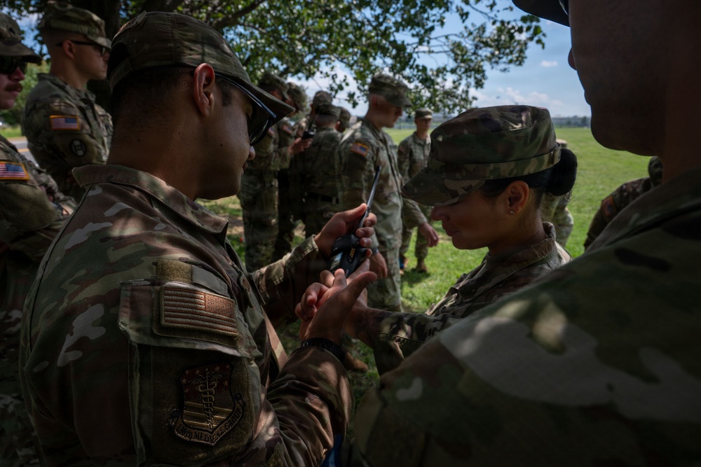 JTF-DC West Virginia National Guardsmen conduct radio etiquette training