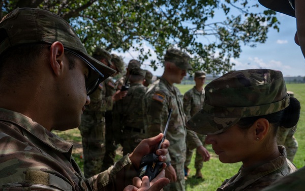 JTF-DC West Virginia National Guardsmen conduct radio etiquette training