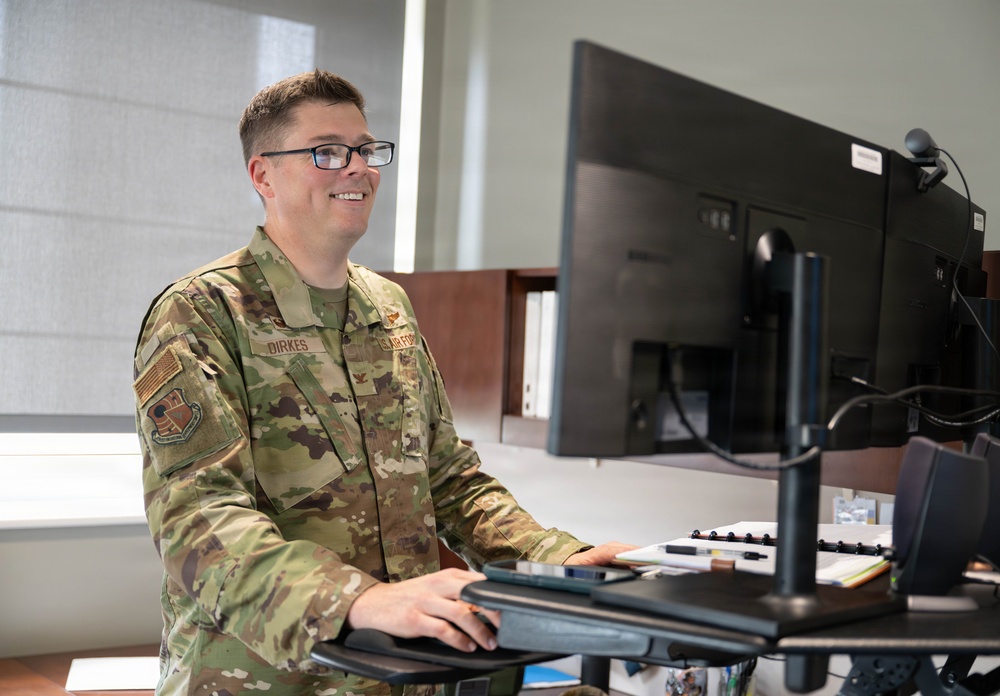 Dirkes encourages Team AEDC to maintain forward-looking approach