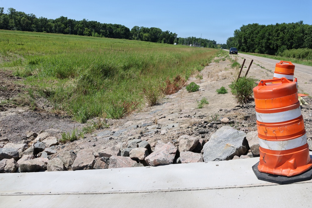 Corps of Engineers announces closure of County Road 33 at Lac qui Parle Emergency Spillway