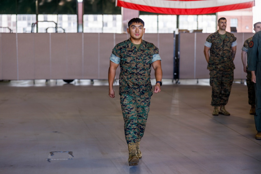 U.S. Marine Corps Cpl. Johnhaywar Ouano Meritoriously Promotes to Sgt.