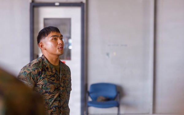 U.S. Marine Corps Cpl. Johnhaywar Ouano Meritoriously Promotes to Sgt.