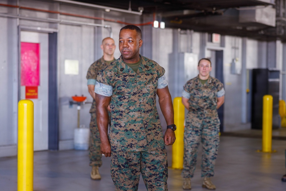 U.S. Marine Corps Cpl. Johnhaywar Ouano Meritoriously Promotes to Sgt.