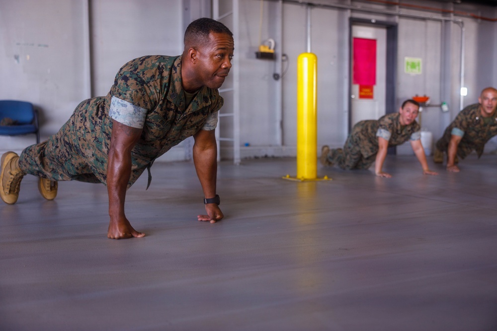 U.S. Marine Corps Cpl. Johnhaywar Ouano Meritoriously Promotes to Sgt.