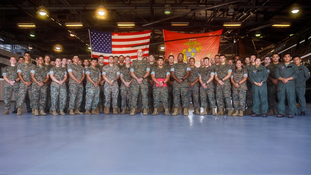 U.S. Marine Corps Cpl. Johnhaywar Ouano Meritoriously Promotes to Sgt.