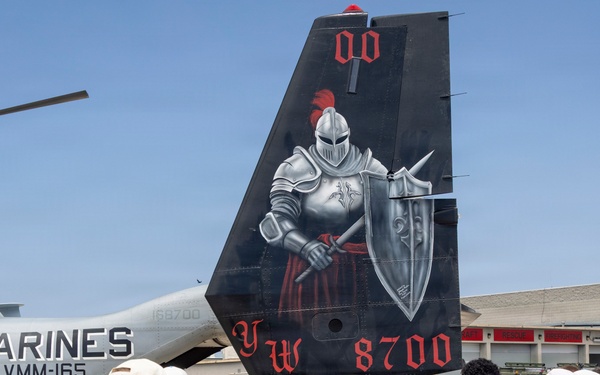 TOUCHDOWN!: LA Chargers visits MCAS Miramar