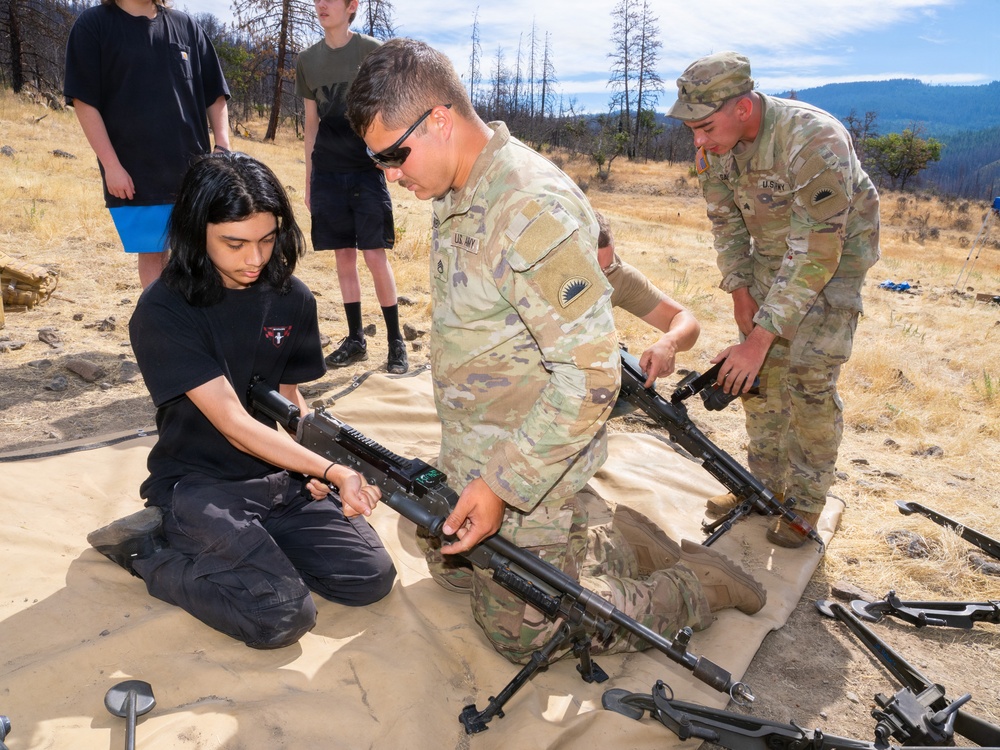 Future Soldiers get hands-on training as 1-186 Infantry preps for E3B