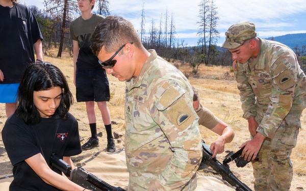 Future Soldiers get hands-on training as 1-186 Infantry preps for E3B