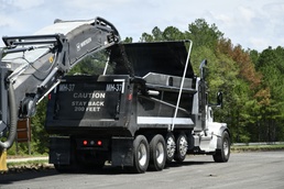 Construction work begins on Fort Bragg’s All American Freeway