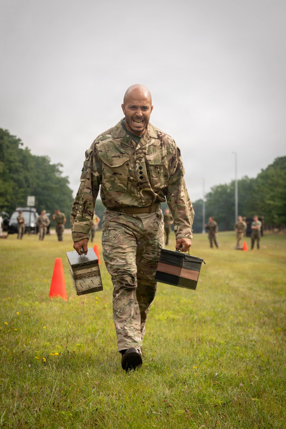 Northern Strike 26-2 | 4th Combat Readiness Regiment Marines and Partner Nations conduct the USMC Combat Fitness Test