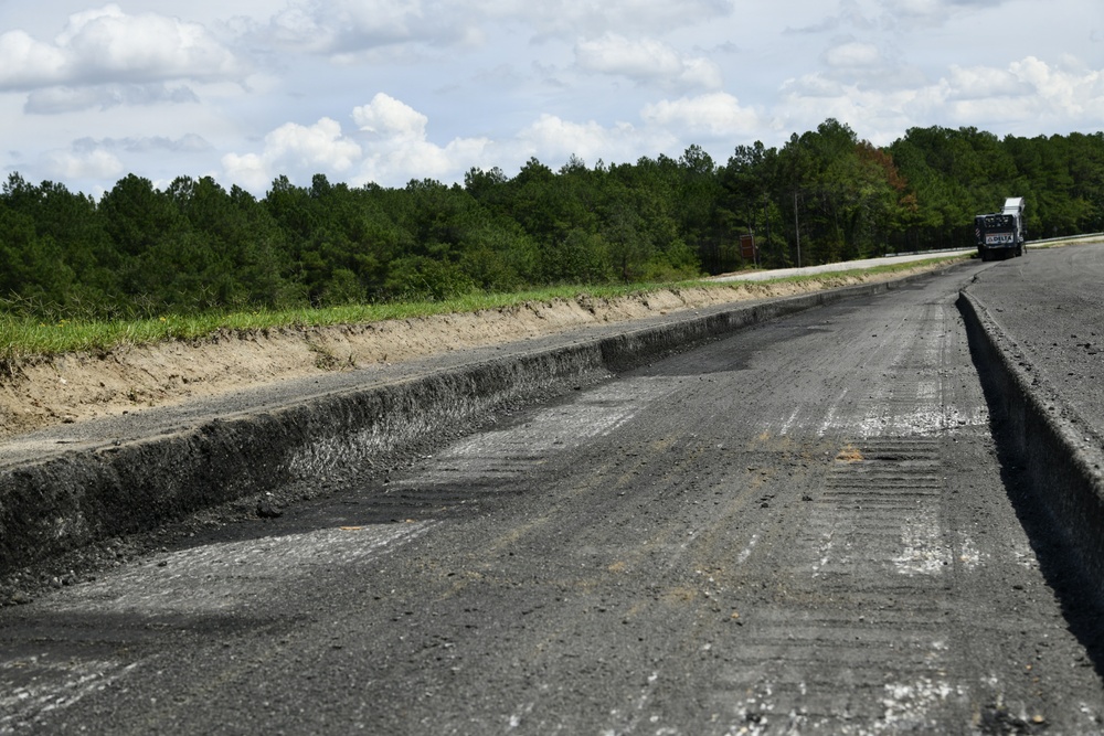 Construction work begins on Fort Bragg’s All American Freeway