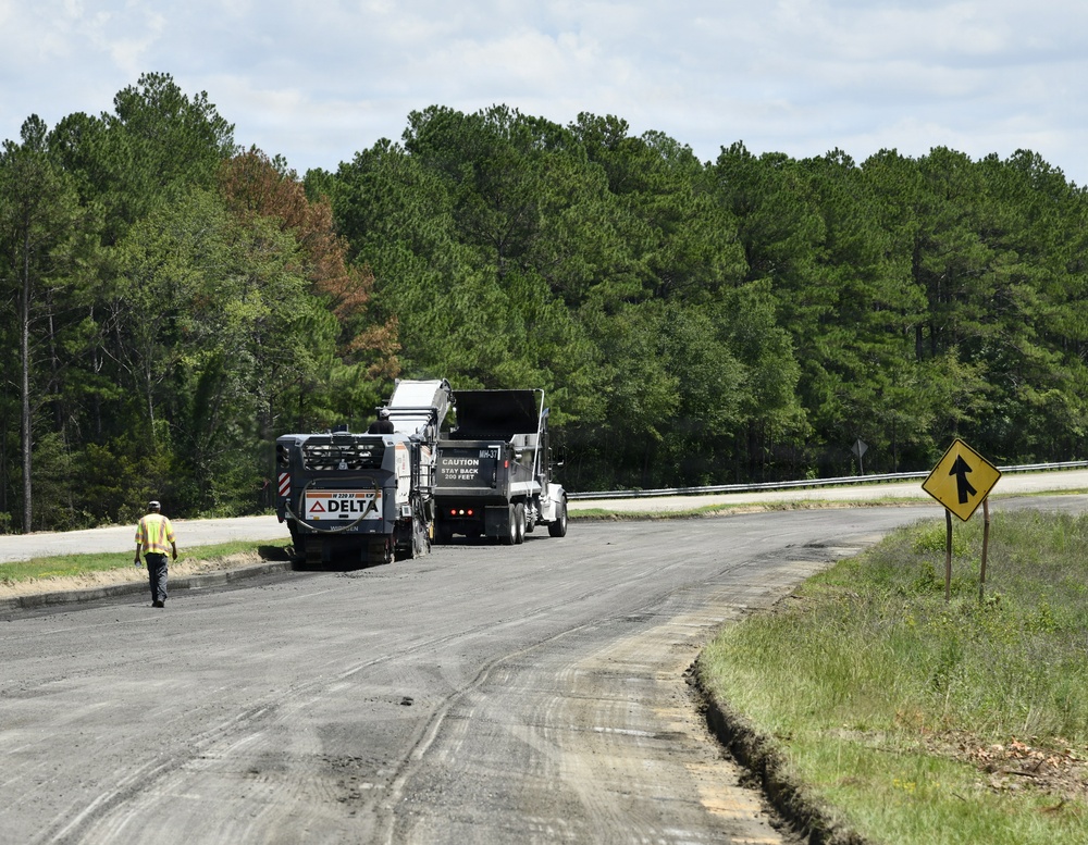 Construction work begins on Fort Bragg’s All American Freeway