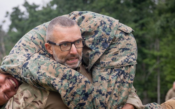 Northern Strike 26-2 | 4th Combat Readiness Regiment Marines and Partner Nations conduct the USMC Combat Fitness Test